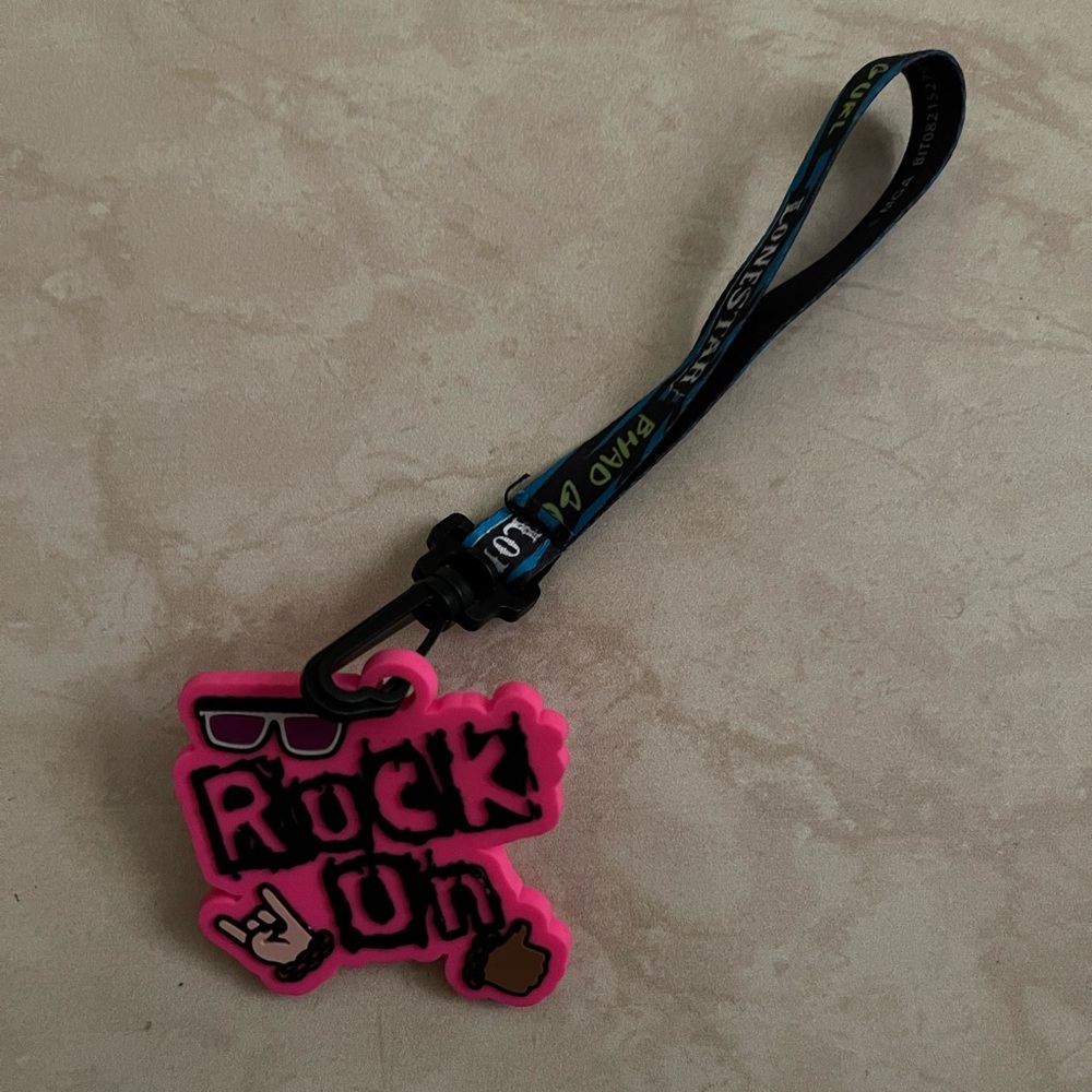 L.O.L Surprise Pink 'Rock On' Keychain